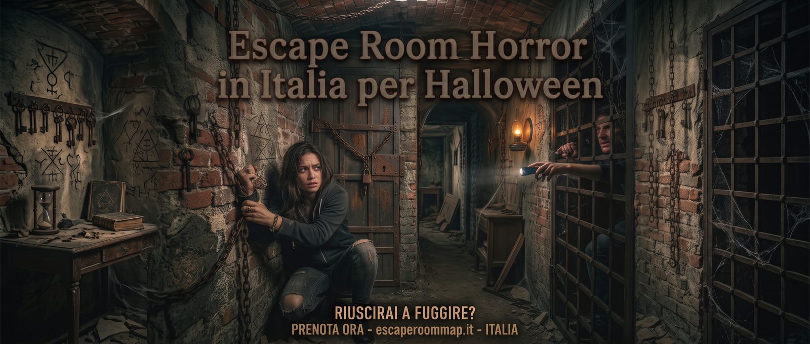 Halloween 2026: le escape room horror in Italia, dati per la stampa